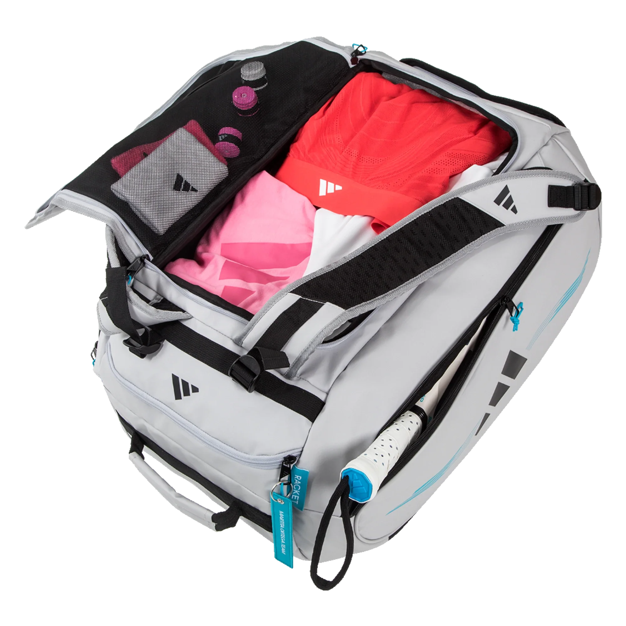 Adidas PROTOUR OFFWHITE Racket Bag 3.4 - Image 4