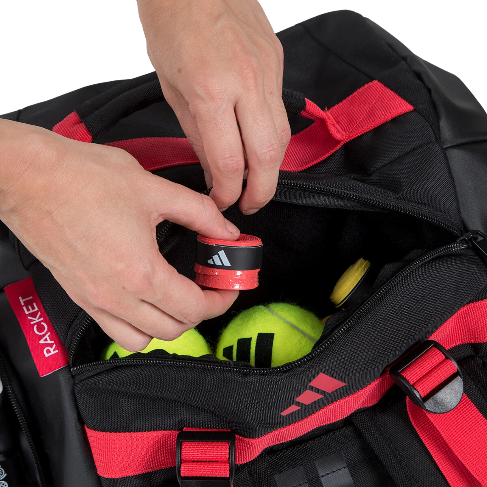 Adidas TOUR BLACK Racket Bag 3.4 - Image 4