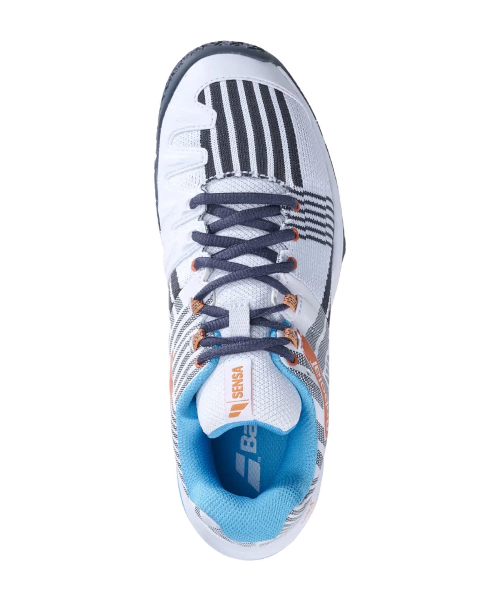 Babolat Sensa White/Canyon Sunset Women Padel Shoes - Image 4