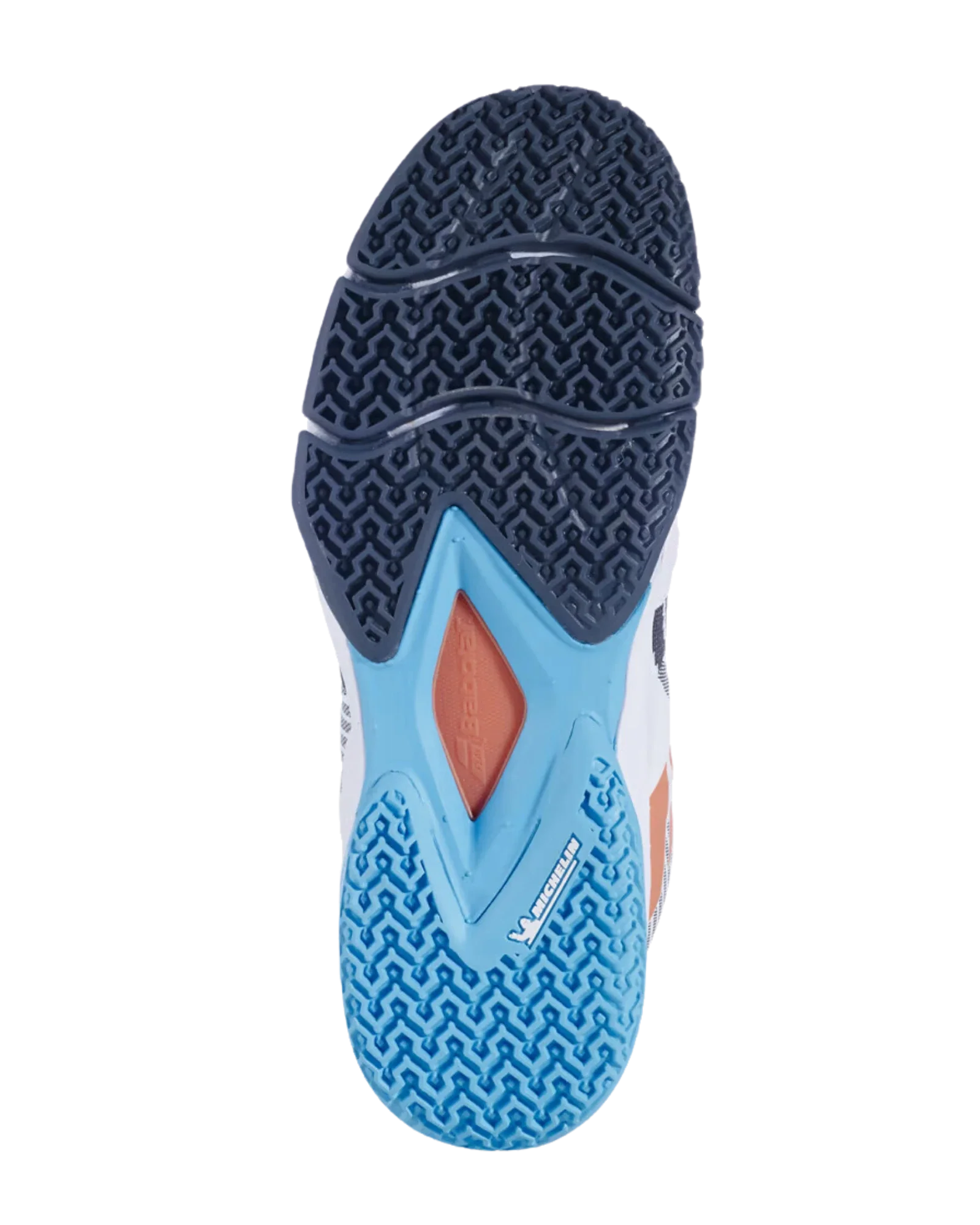 Babolat Sensa White/Canyon Sunset Women Padel Shoes - Image 5