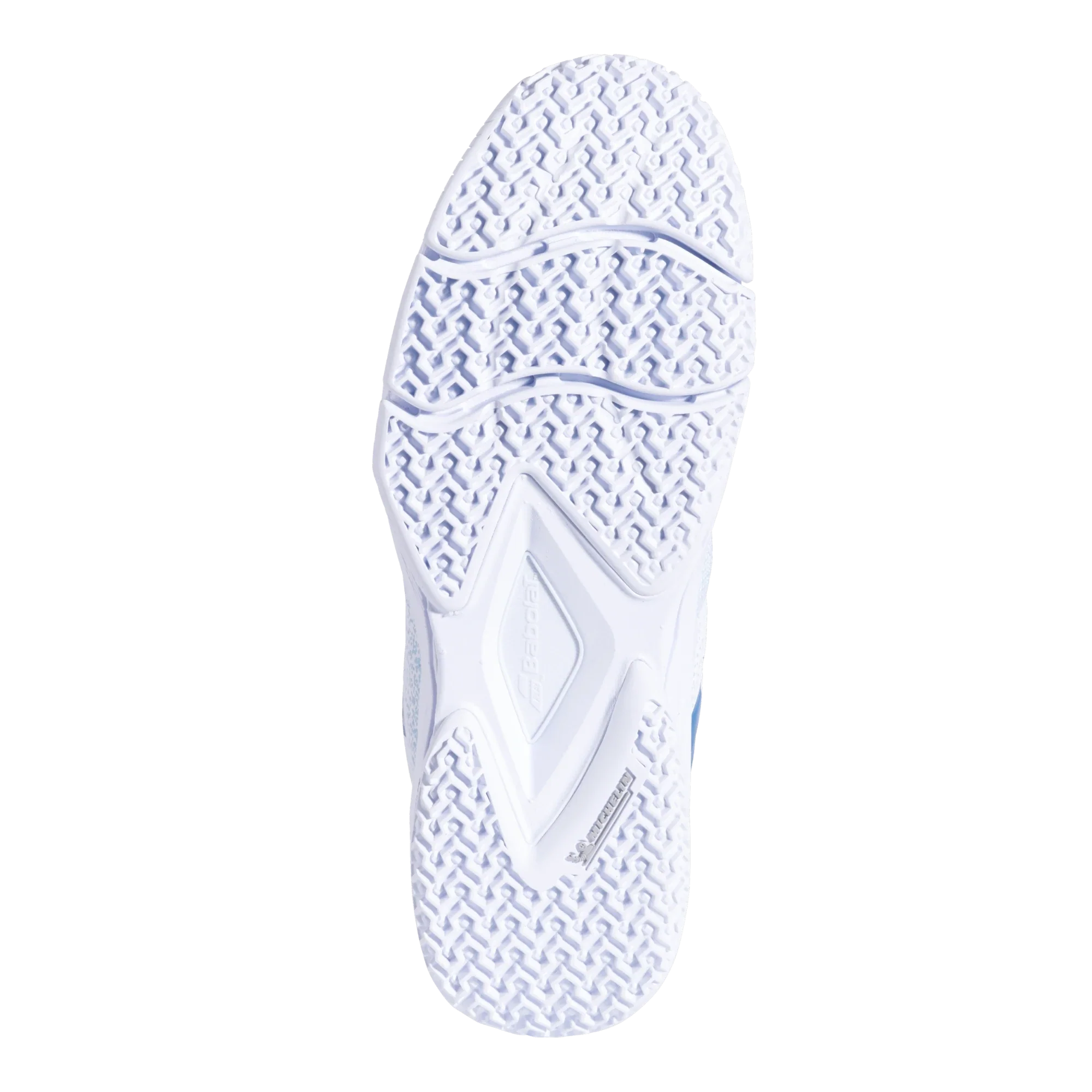 Babolat Sensa White/ Cool Blue Women Padel Shoes - Image 5