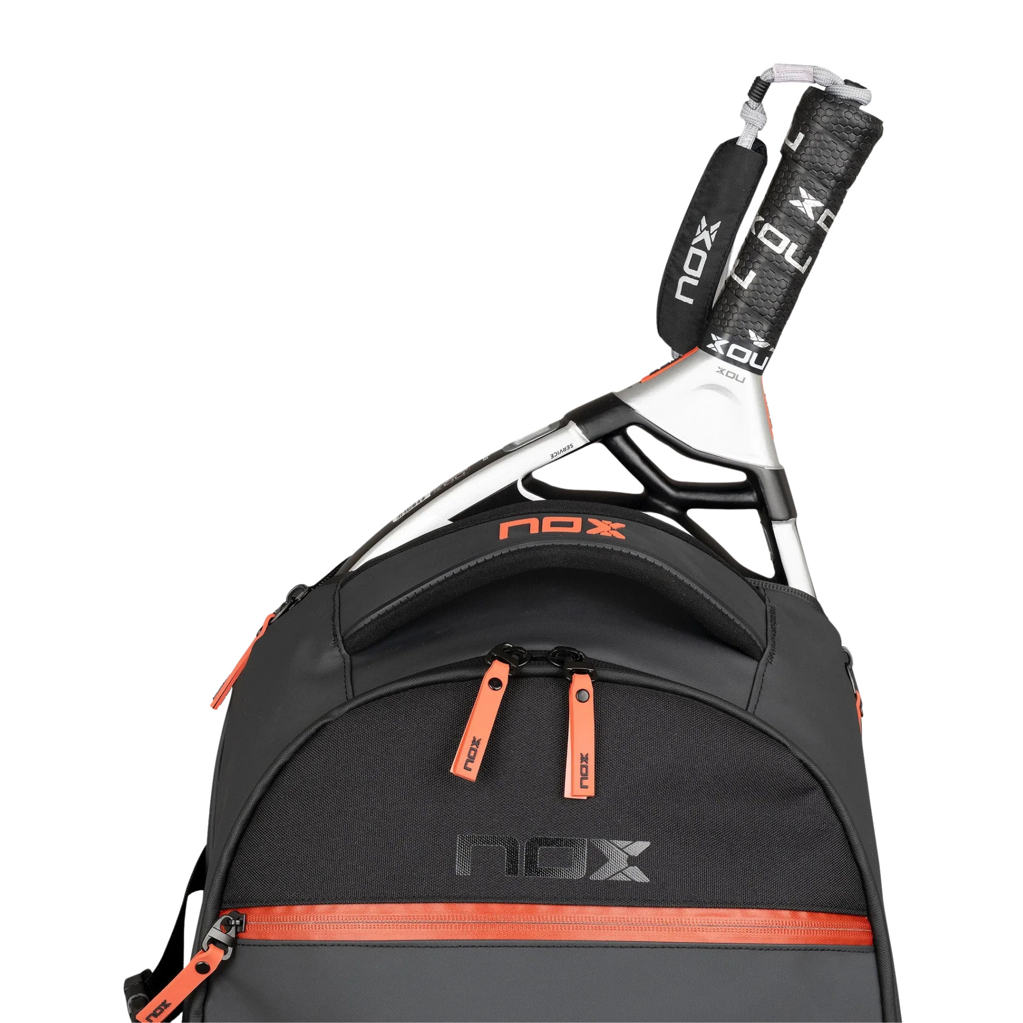Nox Luxury Open Series BLACK/RED Backpack - Image 4