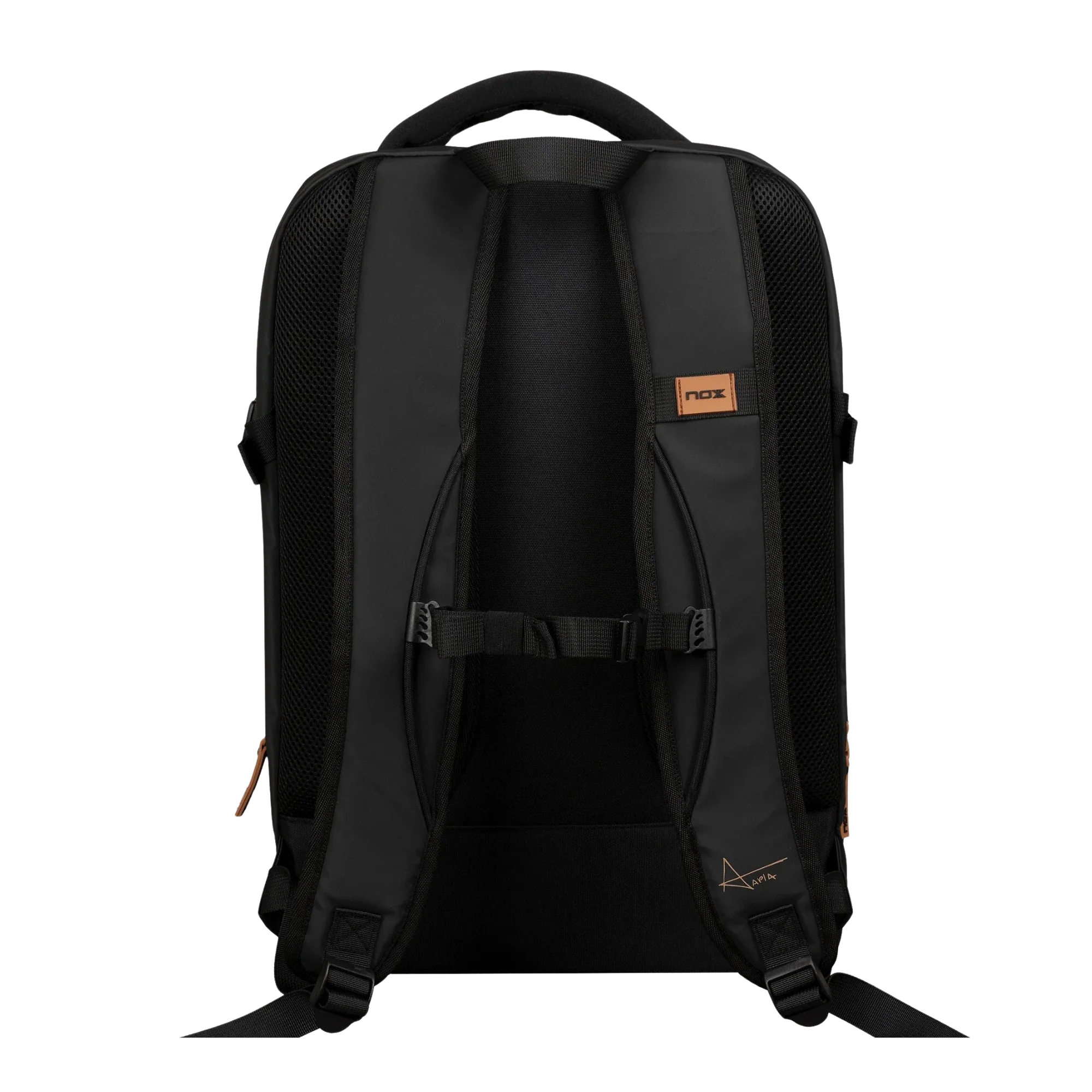Nox Luxury Open Series BLACK/BROWN Backpack - Image 3