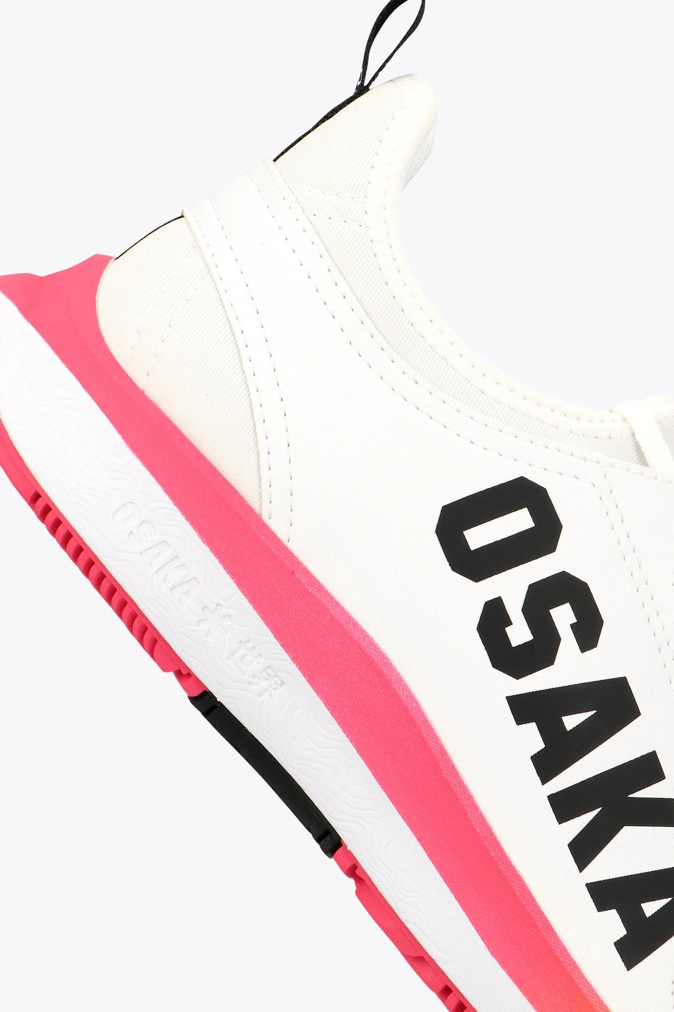 Osaka Footwear Furo Court | White-Raspberry - Image 2