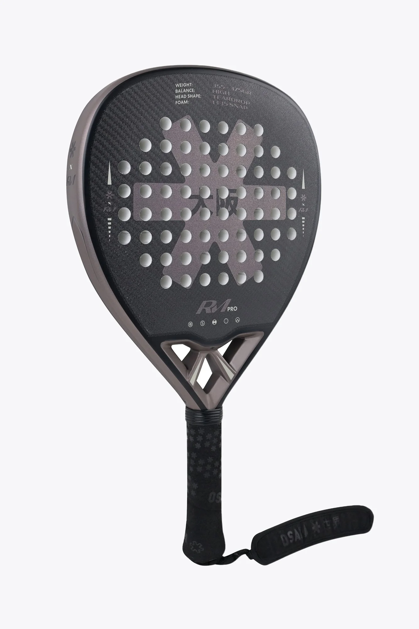 Osaka x Raúl Marcos Padel Racket Pro - Power | Champagne - Image 3