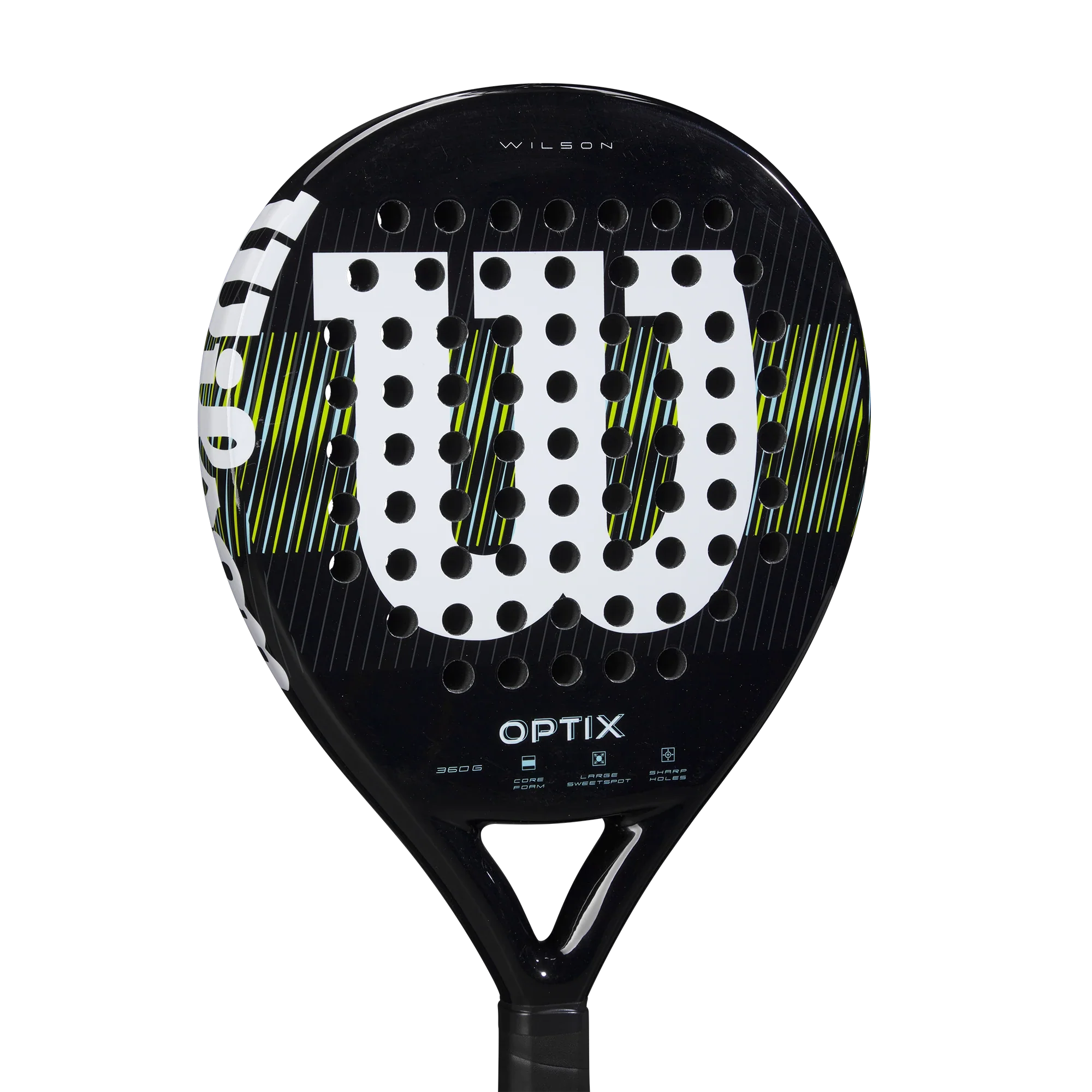Wilson Optix V1 Black Padel Racket - Image 4
