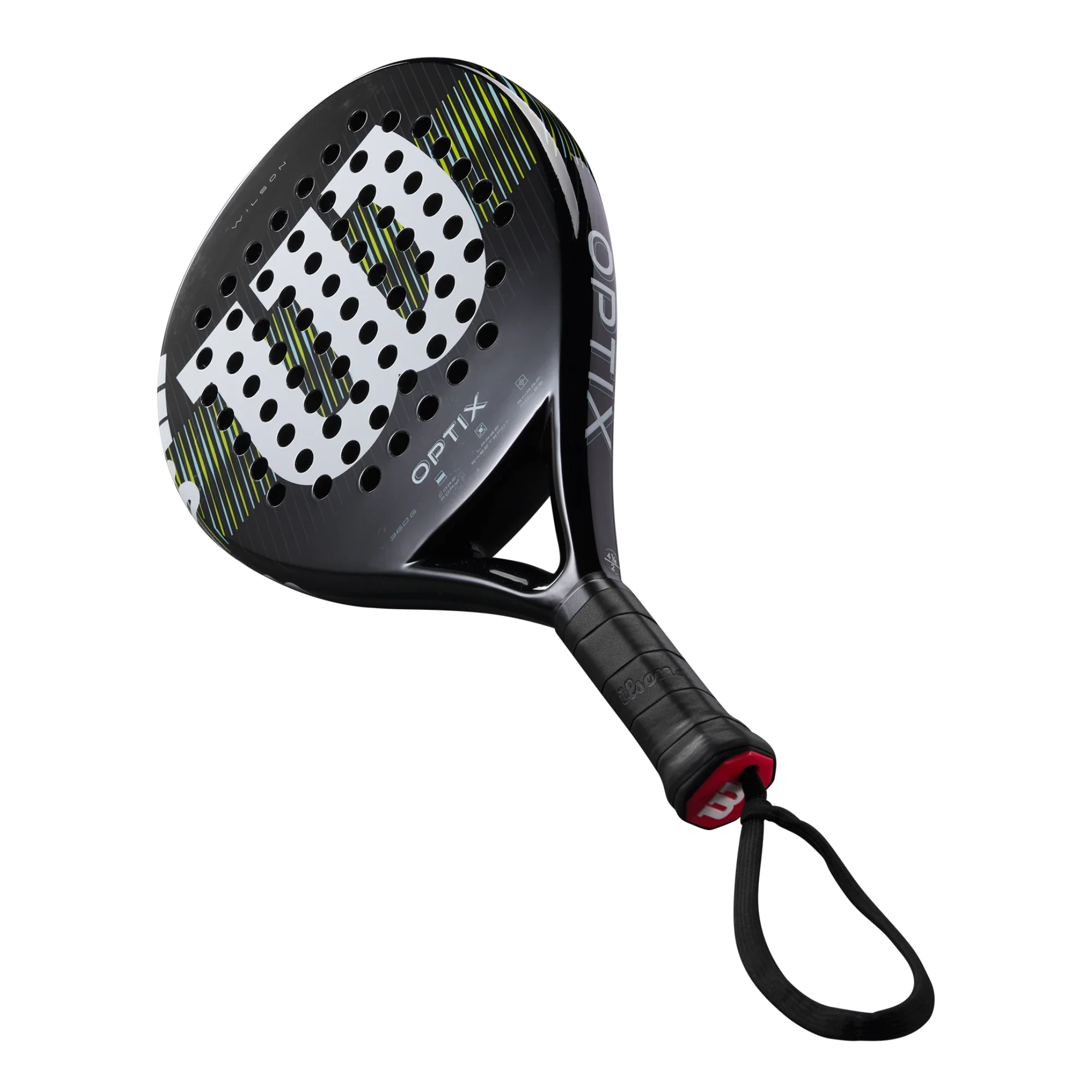 Wilson Optix V1 Black Padel Racket - Image 6