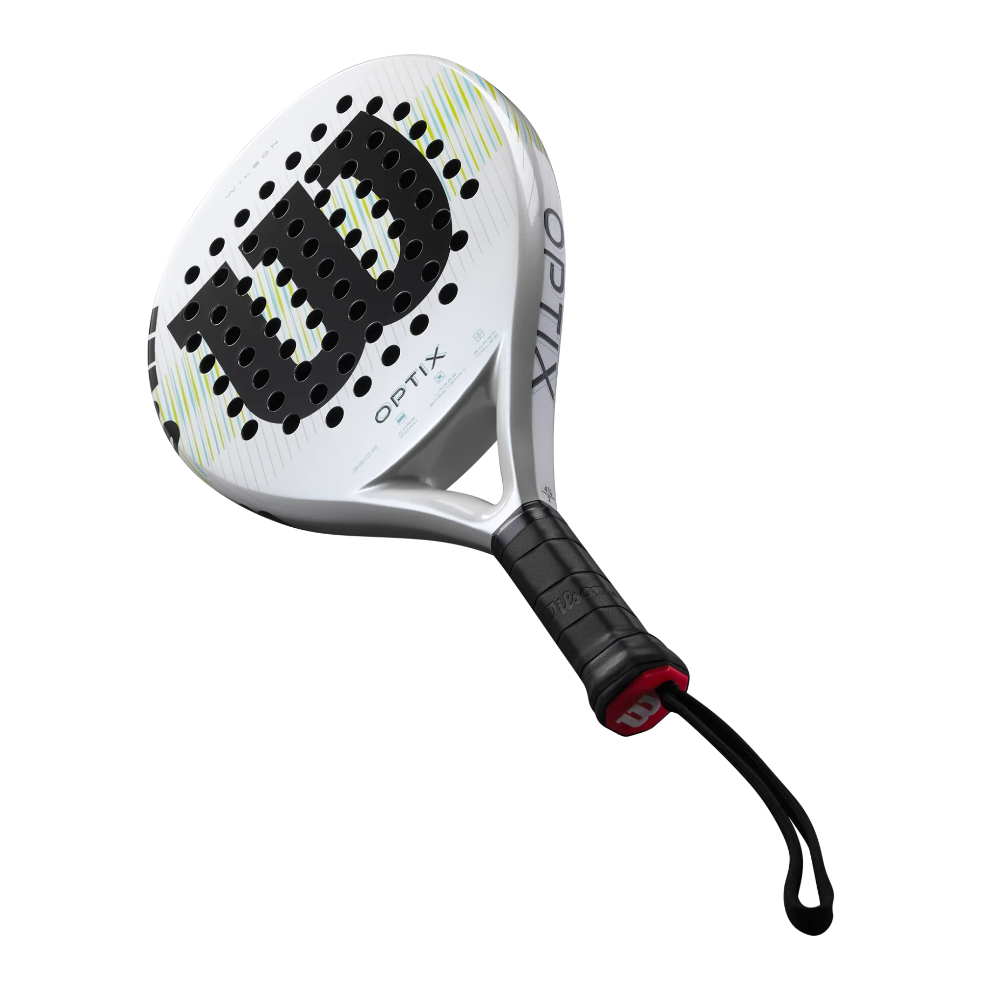 Wilson Optix V1 White Padel Racket - Image 6