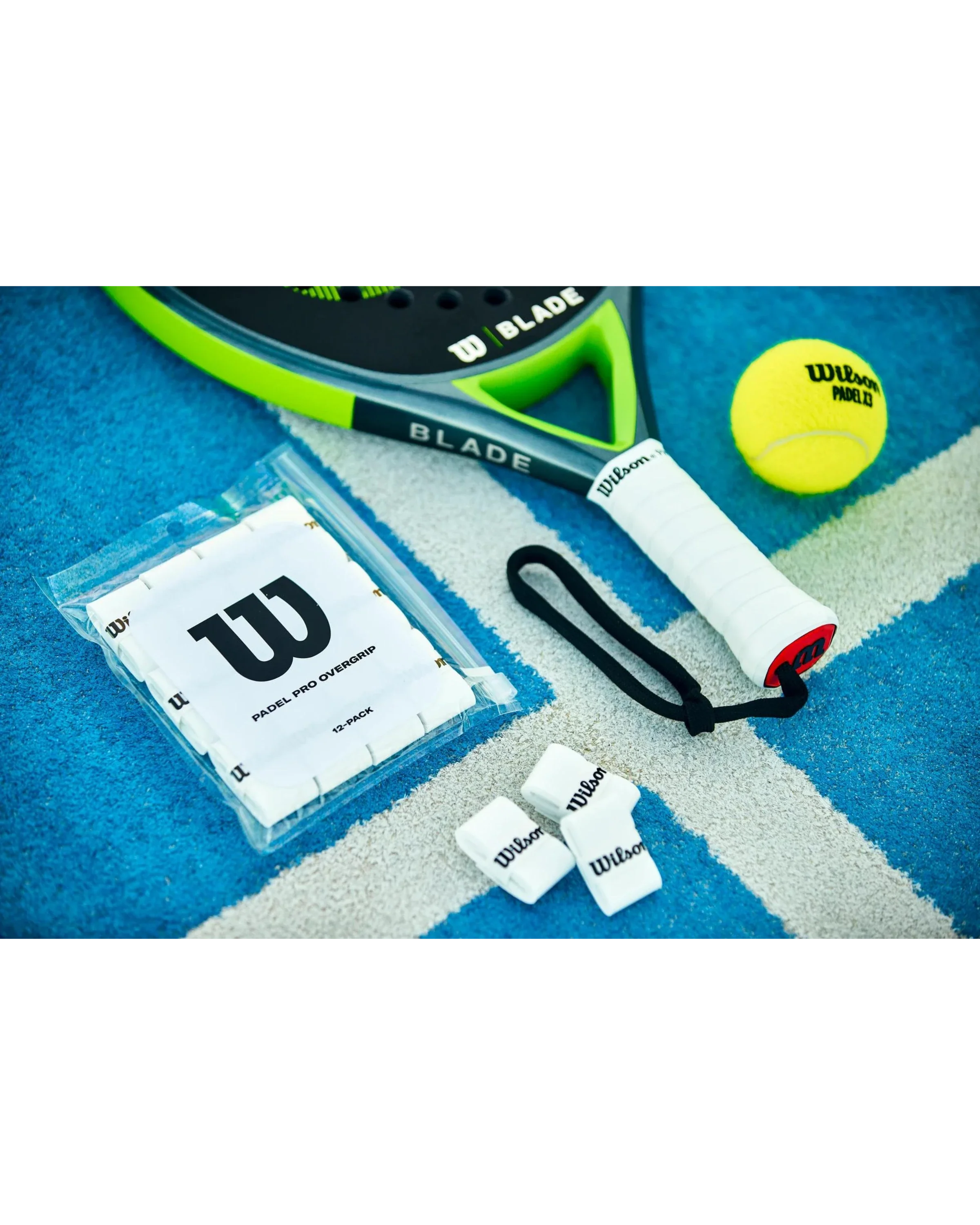 Wilson Pro Padel Overgrip White - 12 pack - Image 3