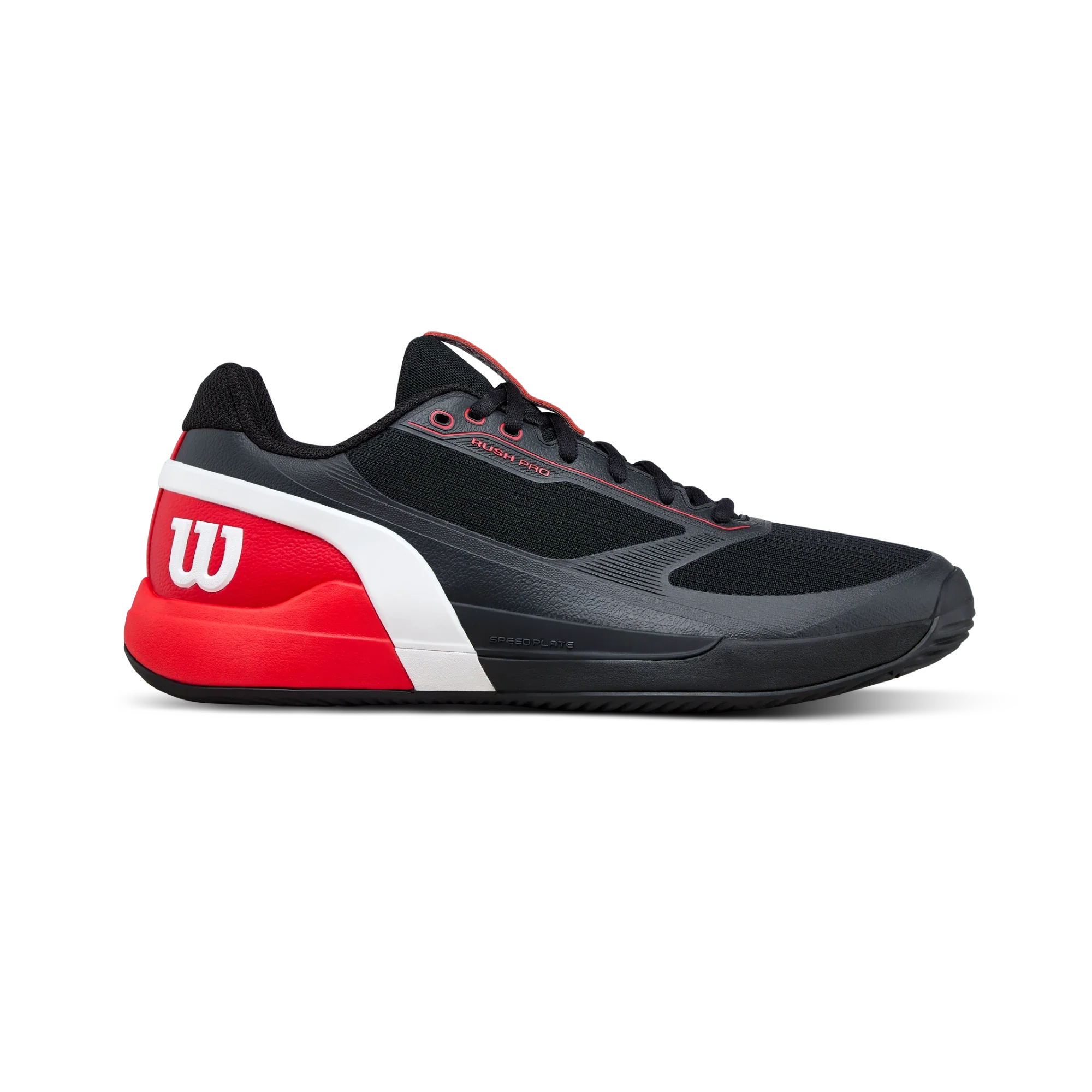 Wilson Rush PRO 5 Men Padel Shoes 2026 Black/Rd - Image 4
